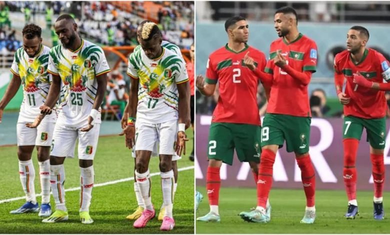 المنتخب المغربي والمالي