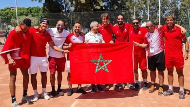 المنتخب المغربي لكرة المضرب